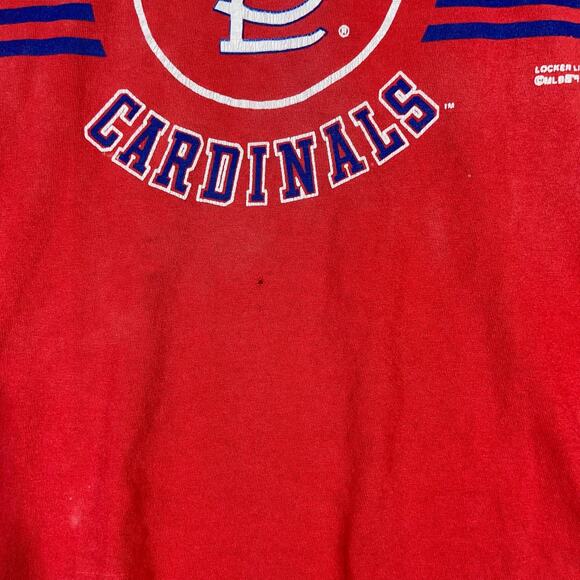 Vintage St. Louis Cardinals Spellout MLB Tee L - Picture 5 of 9